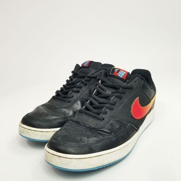 Nike Court Vision Low "Gradient Sunset" Black Skateboarding Sneakers Size: 11 - Picture 1 of 10